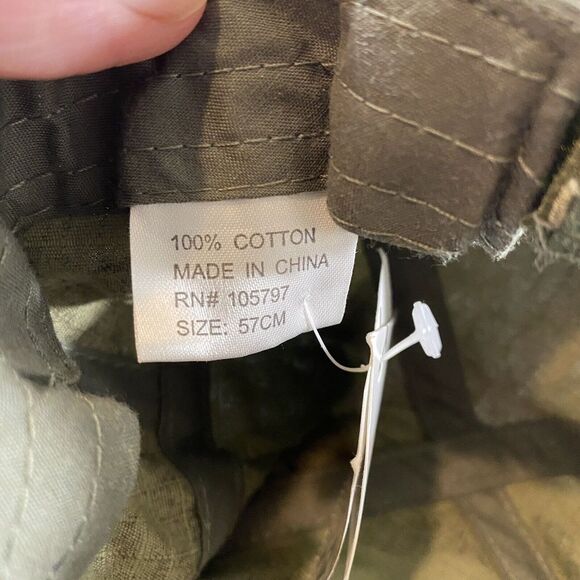 Rue 21 Hat Womens Green Camouflage Strapback Cap Adjustable NEW - Picture 6 of 9